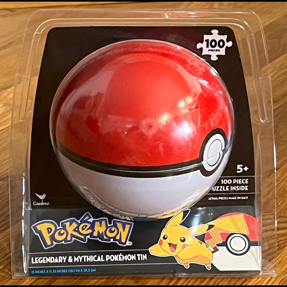 New in Package Pokémon Tin 100 Piece Puzzle